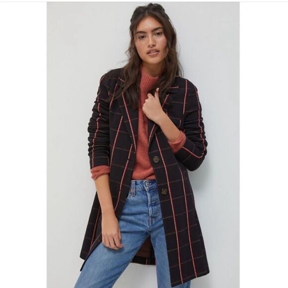 AVEC LES FIlLES Sigrid Longline Blazer - Picture 1 of 15